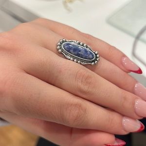 Blue Statement Ring SIZE 7